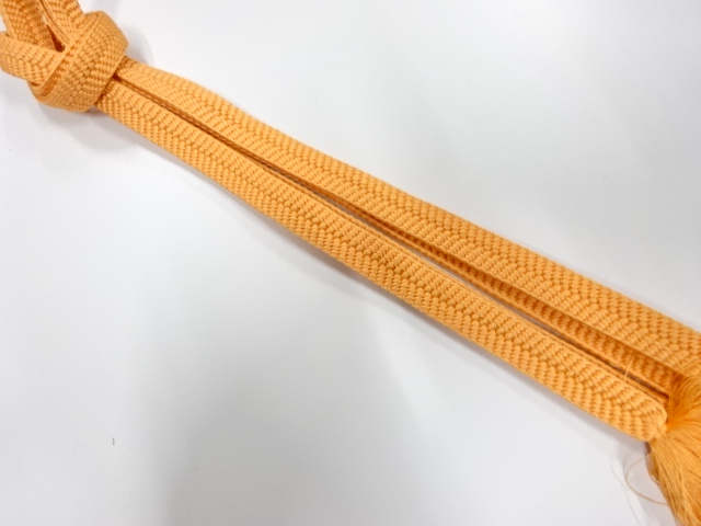JAPANESE KIMONO / HAND-TIED OBIJIME